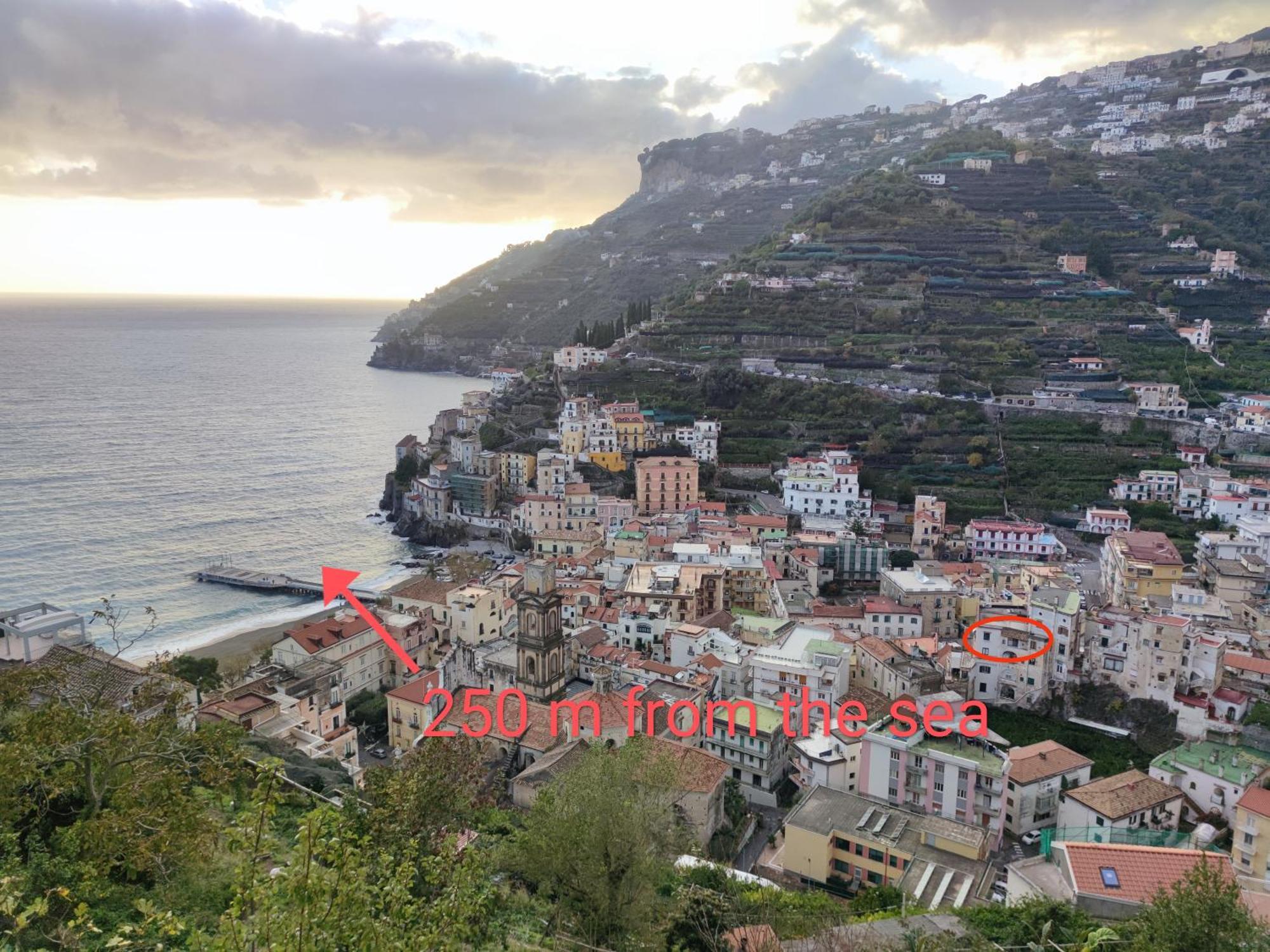 דירות Casabluette A Minori - Amalfi Coast מראה חיצוני תמונה